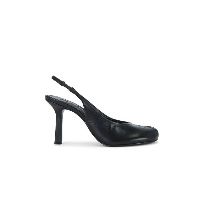 シュッツ Schutz 【 Brigitte Sling Pump Women Black 】 揚水機 レディース 黒いこと 黒いこと