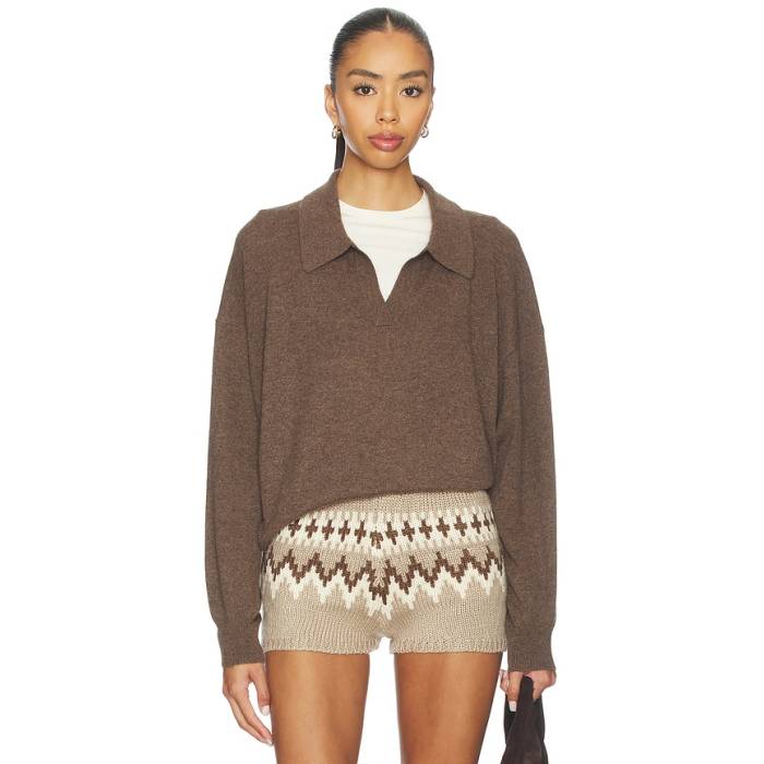 Lisa Yang 【 Katriel Sweater Women Dark Truffle 】 調教師 レディース
