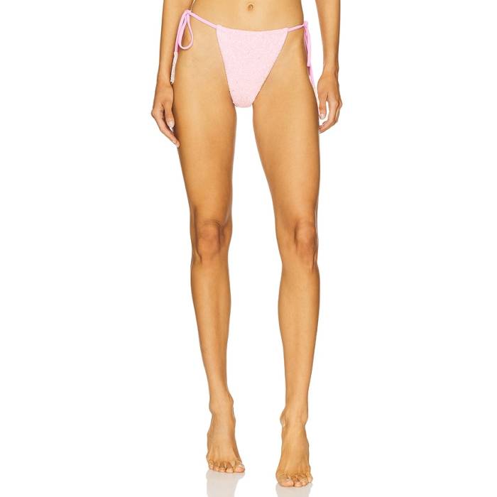 Oceanus 【 Nixie Color Block Bikini Bottom Women Pink 】 ズボン ボトムス レディース pink ピンク|スニケス