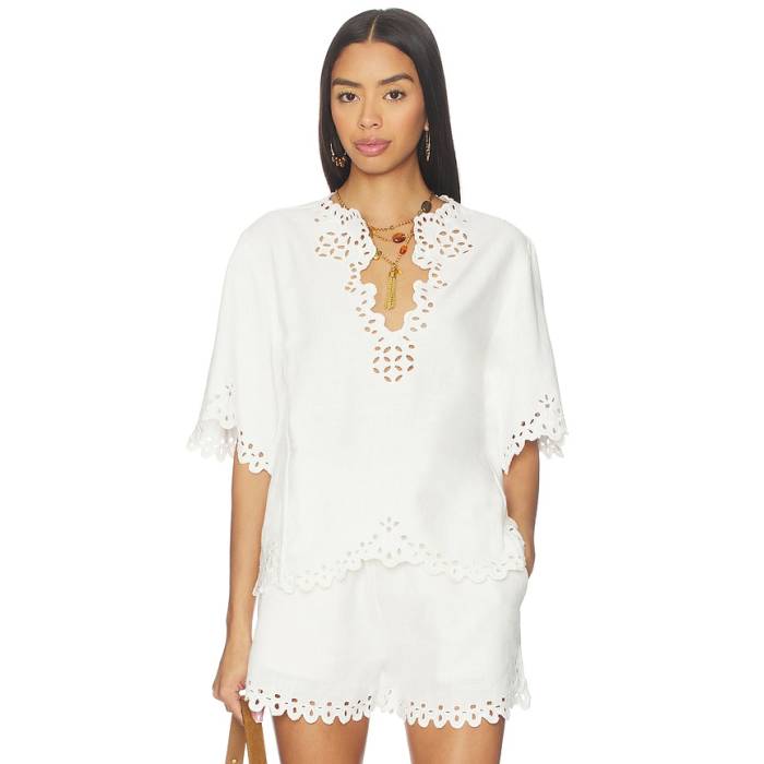 Isabel Marant Etoile 【 Shana Top Women White 】 レディース 白いこと 白いこと