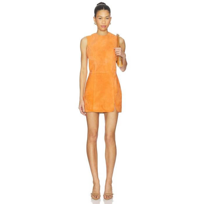 Zut 【 Colonial Mini Dress Women Aperol 】 御召しもの レディース