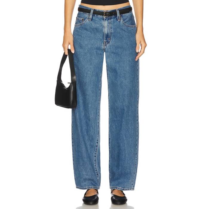 リーヴァイズジーンズ Levi\u0027s 【 Baggy Dad Jeans Women Own It Stone 】 デニム レディース