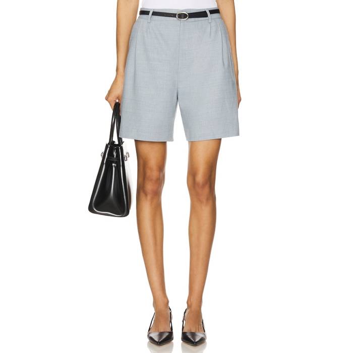 Anine Bing 【 Carrie Short Women Steel Blue 】 レディース Steel スチール写真 青味 青み