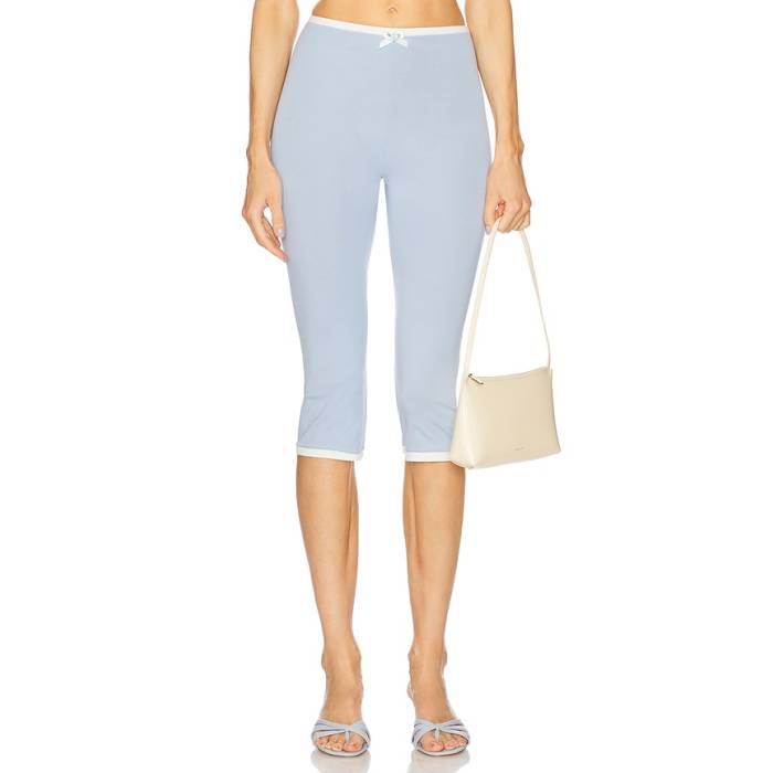 Rowen Rose 【 Jersey Capri Women Blue 】 プルオーバー レディース 青味 青み