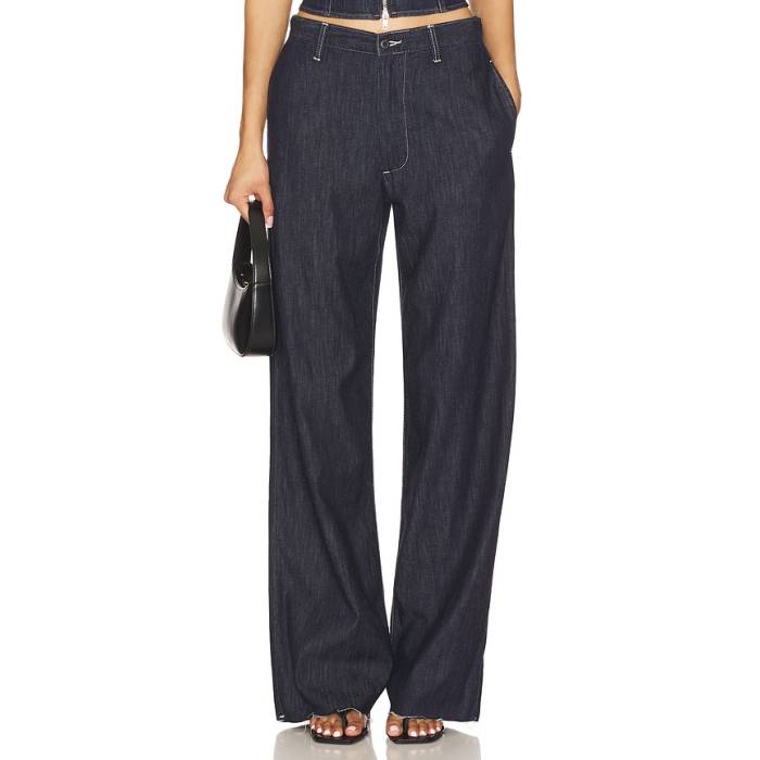 Denimist 【 Teri Wide Leg Jeans Women Drapey Rinse Indigo 】 デニム レディース 藍色・インディゴ