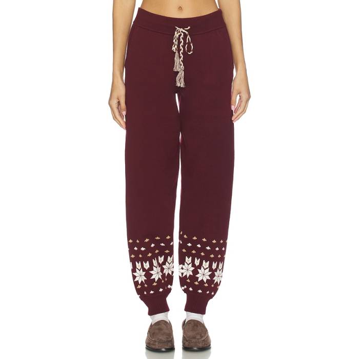 The Upside 【 Le Ski Jojo Knit Jogger Women Quince 】 ニット ジョガーパンツ レディース｜スニケス
