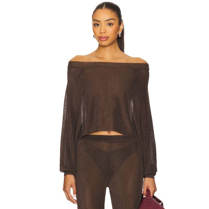 Seroya 【 Felicity Top Women Slate Brown 】 レディース 赤銅色 赤銅色