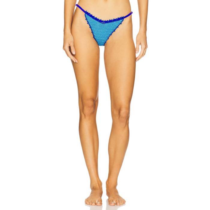 Capittana 【 Trinidad Flowers Bikini Bottom Women Blue 】 ズボン ボトムス レディース 青み 青色