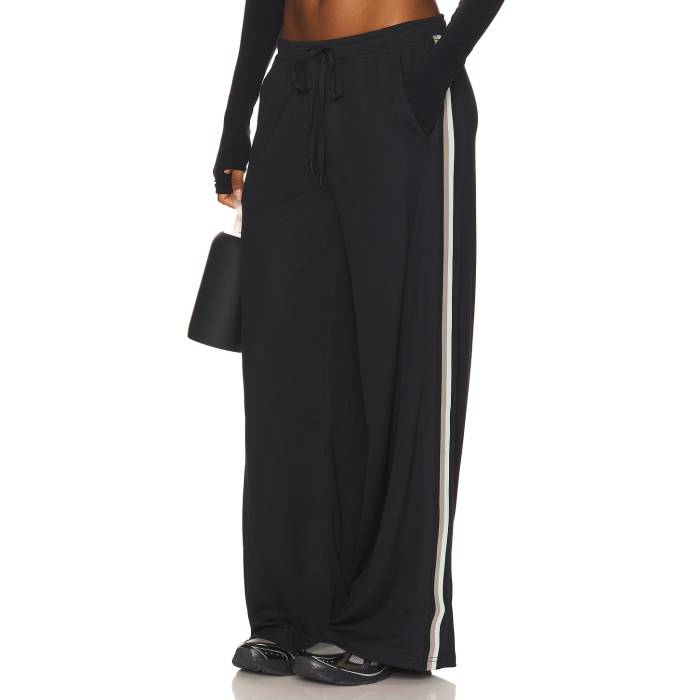 フリーピープル Free People 【 X Fp Movement One On One Mesh Pant Women Black Combo 】 パンツ レディースファッション ボトムス パンツ レディース 黒色 ブラック