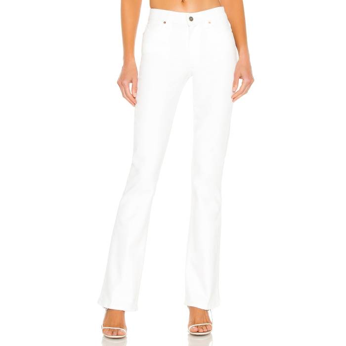 ペイジ Paige 【 High Rise Manhattan Boot Jeans Women Crisp White 】 ハイ ライズ ブーツ ジーンズ レディースファッション ボトムス パンツ レディース 白色 ホワイト