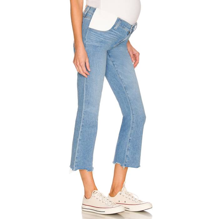 ペイジ Paige 【 Colette Maternity Crop Flare Jeans Women Folk Distressed 】 Crop クロップ ジーンズ レディースファッション ボトムス パンツ レディース