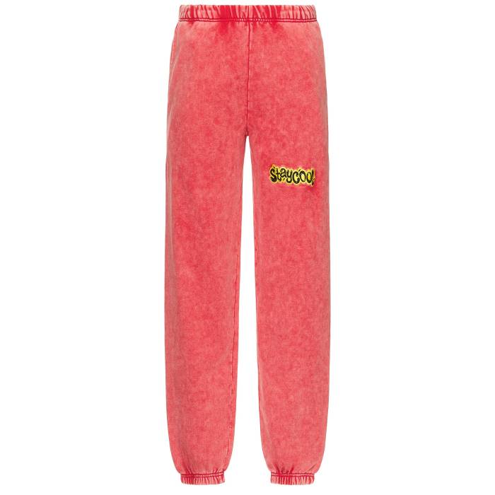 Stay Cool 【 Staycool X Gushers Acid Wash Sweatpants Men Strawberry 】 ロングタイツ メンズ