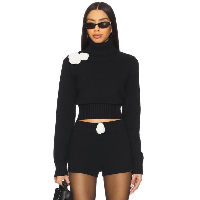 Lovers And Friends 【 Dinah Sweater Women Black 】 トレーナー レディース 黒色 ブラック｜スニケス