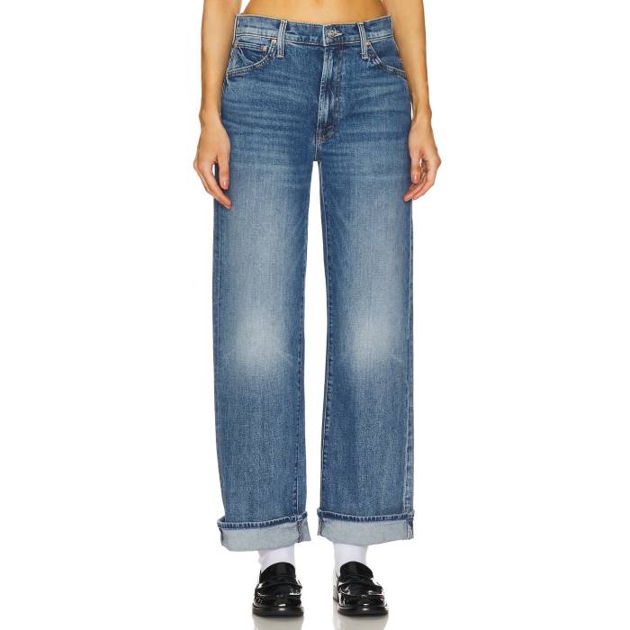 Mother 【 The Dodger Flood Cuff Jeans Women Toil And Trouble 】 デニム レディース