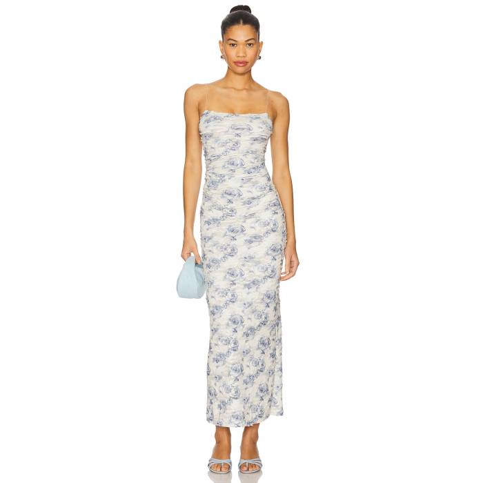 Bec + Bridge 【 Riva Maxi Dress Women Porcelain Rose 】 御召しもの レディース Rose サクラ色