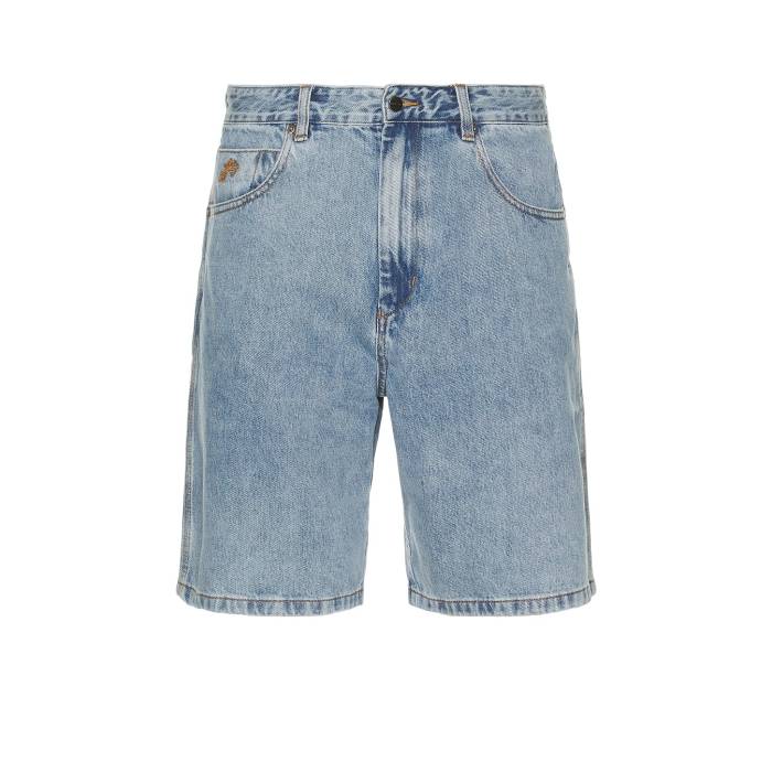 Worship Supplies 【 Going Nuts Big Dawg Jean Short Men Rage Blue 】 メンズ 青碧 青色 ズボン・パンツ-メンズファッション