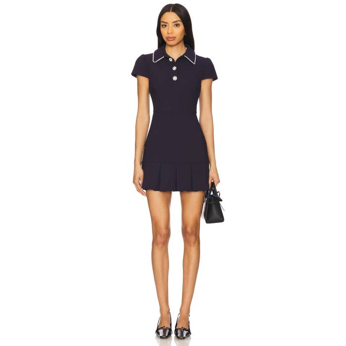 Likely 【 Bettina Dress Women Navy 】 お召しもの レディース 紺色 米国海軍