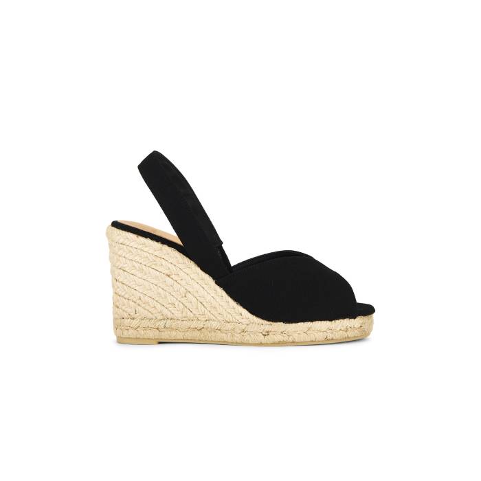 Castaner 【 Brisa Espadrille Women Canvas Negro 】 レディース