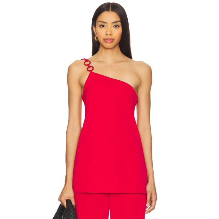 Saudade 【 Lobster Top Women Red 】 レディースファッション トップス その他 レディース Red 赤・レッド