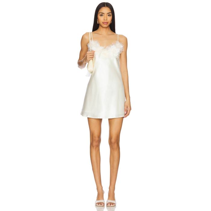 Elliatt 【 Katalina Dress Women Ivory 】 お召しもの レディース 象牙色 ドレス-レディースファッション