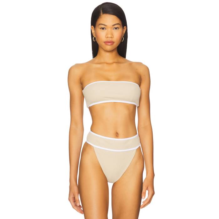 L'academie 【 By Marianna Jolie Top Women Taupe 】 レディースファッション 水着 レディース
