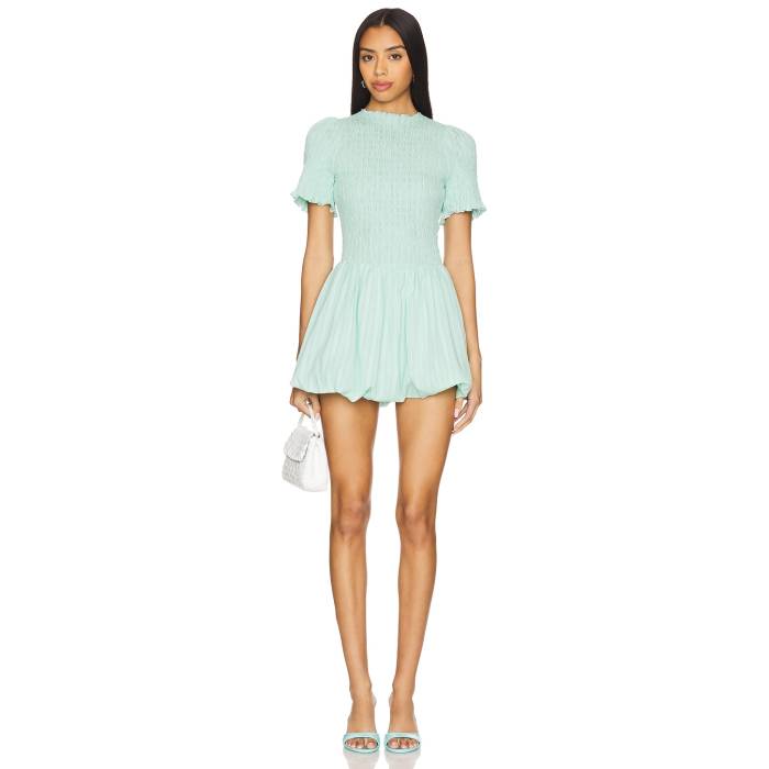 Apres Studio 【 Bubble Dress Women Mint 】 バブル ドレス レディースファッション ドレス レディース
