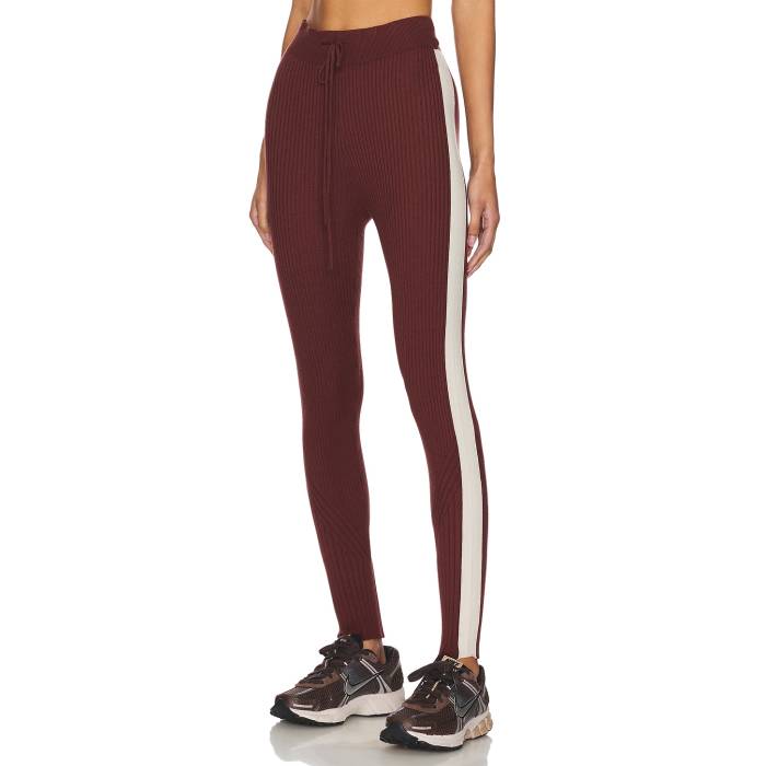 バーリー Varley 【 Aiden Knit Legging Women Red Chocolate 】 ニット レディースファッション ボトムス パンツ レディース Red 赤・レッド 26,100円