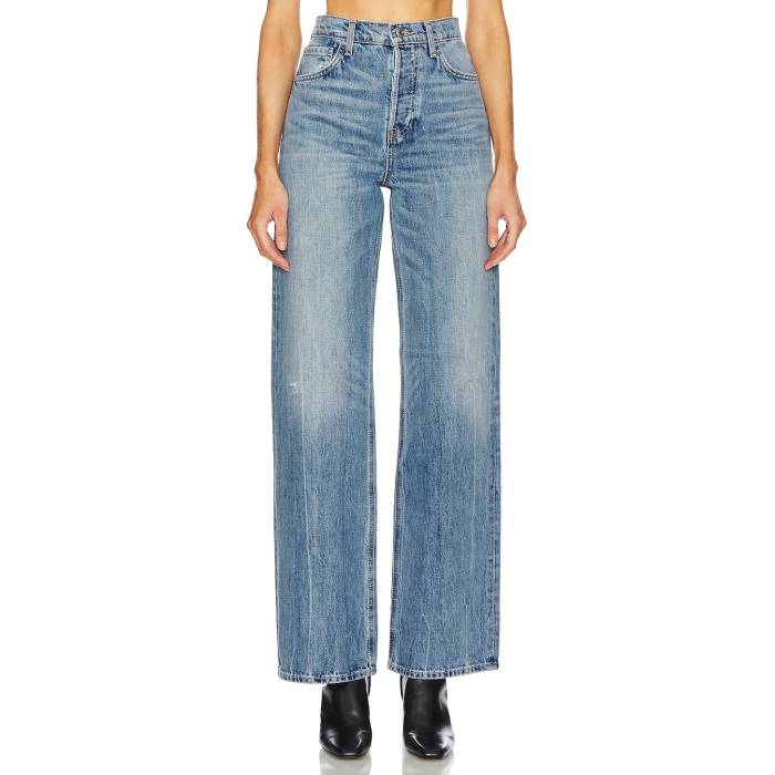 Grlfrnd 【 Brooklyn High Rise Straight Jeans Women Breckenridge 】 ブルックリン ハイ ライズ ジーンズ レディースファッション ボトムス パンツ レディース