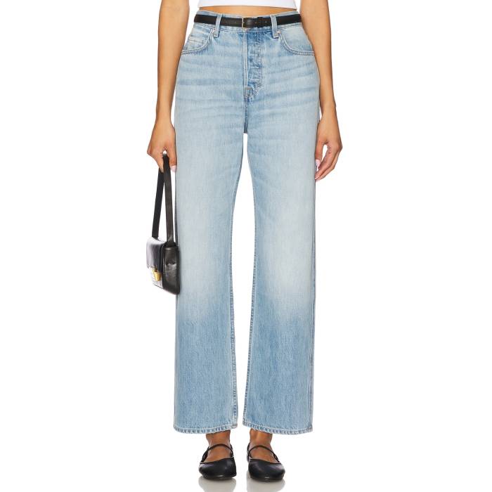 Grlfrnd 【 Graham High Rise Straight Jeans Women York Blvd Short Inseam 】 ご機嫌 ライズ デニム レディース