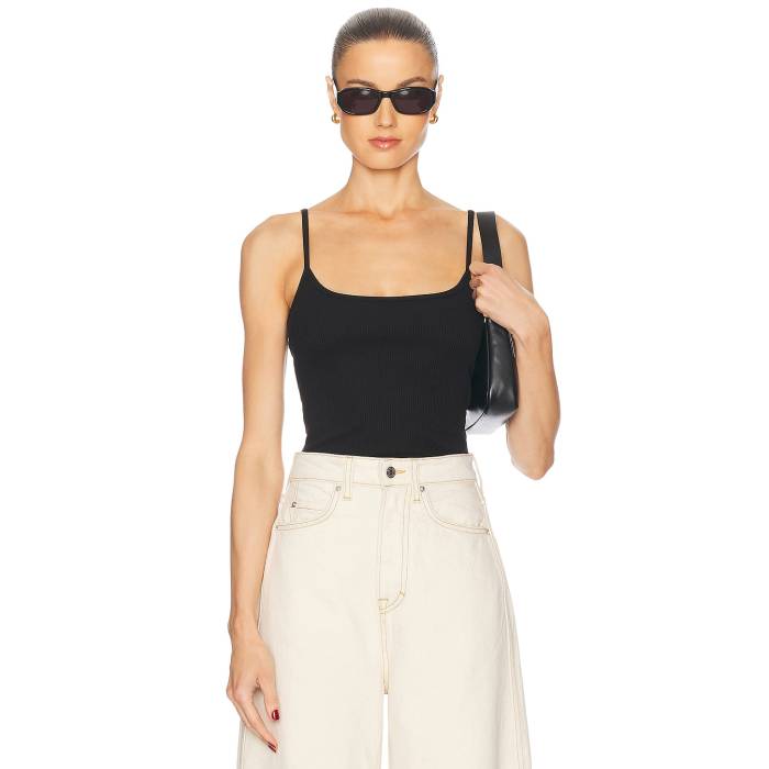 Grlfrnd 【 Essential Cami Women Black 】 レディースファッション トップス その他 レディース 黒色 ブラック