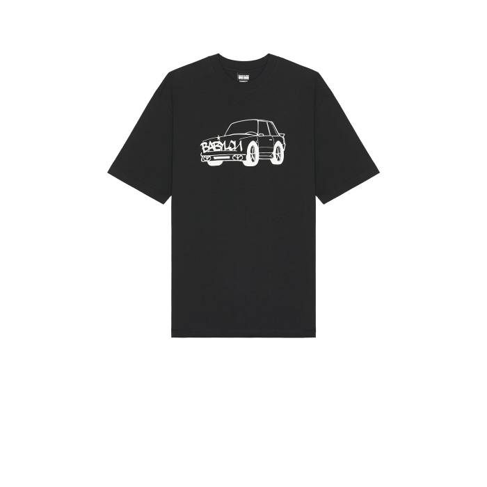 Babylon 【 Fox Body Tee Men Black 】 稲荷 ティーシャツ メンズ 黒いこと 黒いこと