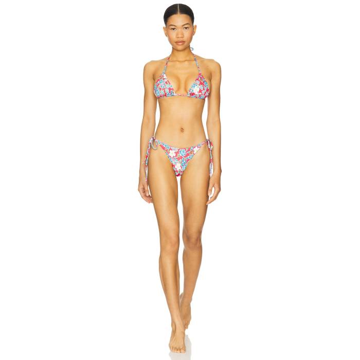Bella Venice 【 The Belle Bikini Women Red Floral 】 レディースファッション 水着 レディース Red 赤・レッド