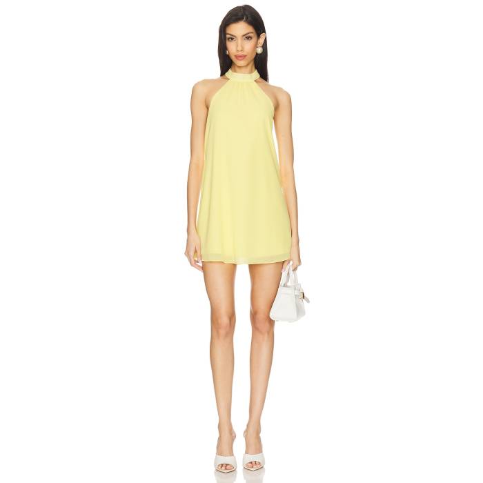 More To Come 【 Calanthe Mini Dress Women Yellow 】 お召しもの レディース yellow 黄味がかった・黄色