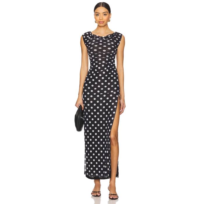 More To Come 【 Cora Maxi Dress Women Black 】 お召しもの レディース 黒いこと 黒いこと