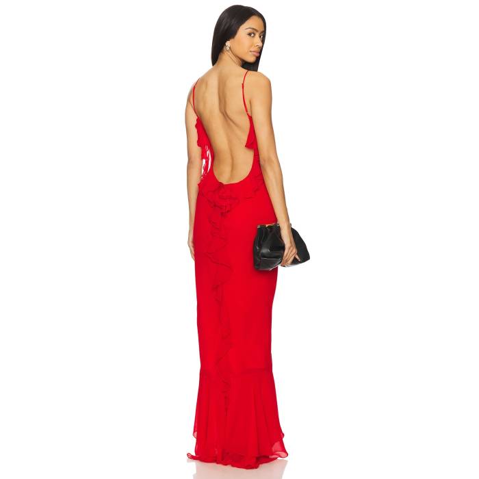 Delfi 【 Lou Dress Women Cherry 】 御召しもの レディース