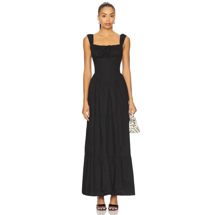 More To Come 【 Maeve Maxi Dress Women Black 】 ドレス レディース 黒色 ブラック｜スニケス