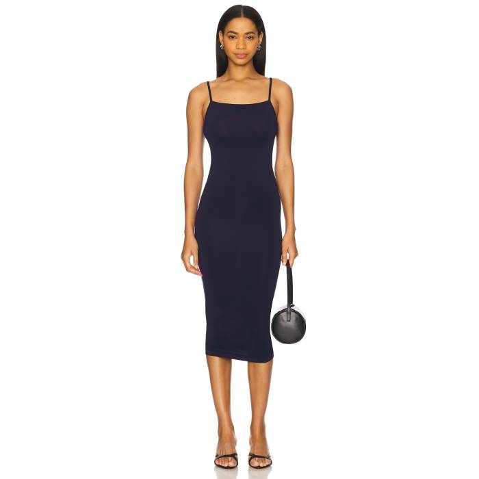 ウォルフォード Wolford 【 Strap Fatal Dress Women Navy 】 ストラップ ドレス レディースファッション ドレス レディース 紺色 ネイビー