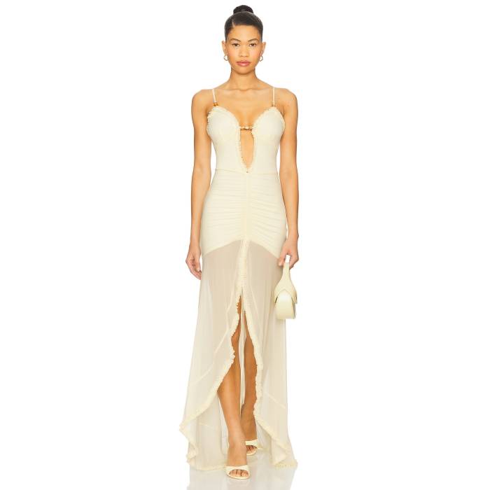 Runaway The Label 【 Kiata Maxi Dress Women Lemon 】 ドレス レディースファッション ドレス レディース