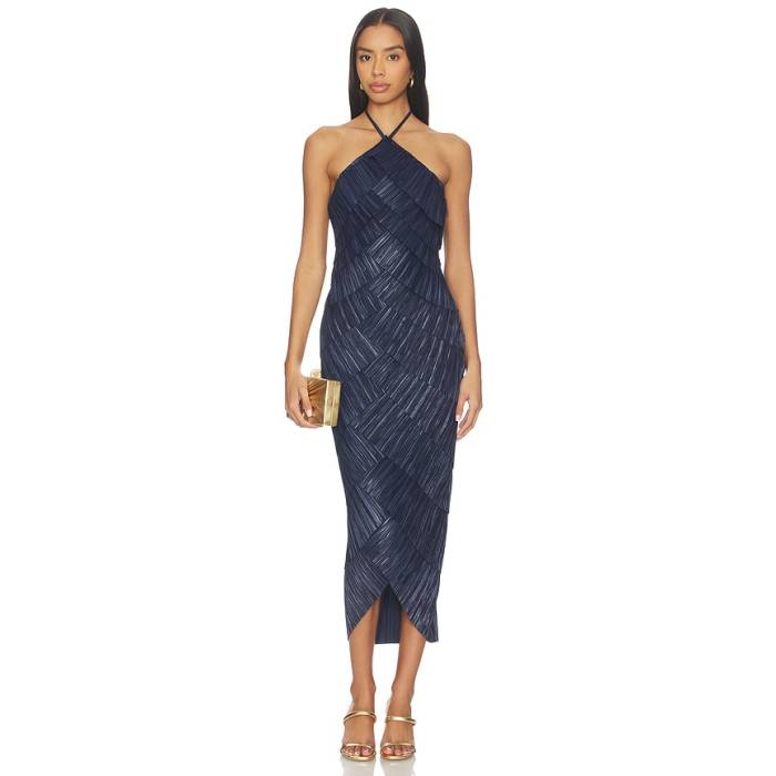 Cult Gaia 【 Patrizia Dress Women Deep Lake 】 御召しもの レディース ディープ