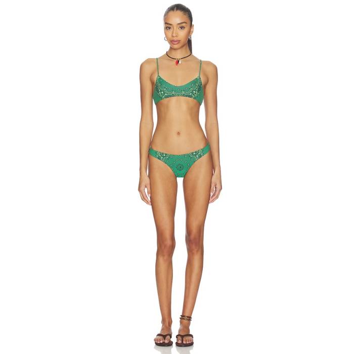 ジ・アティコ The Attico 【 Bikini Set Women Bandana Print 】 レディース