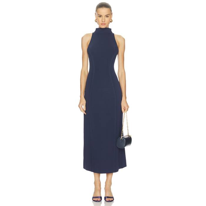 Cult Gaia 【 Keller Dress Women Deep Lake 】 御召しもの レディース ディープ
