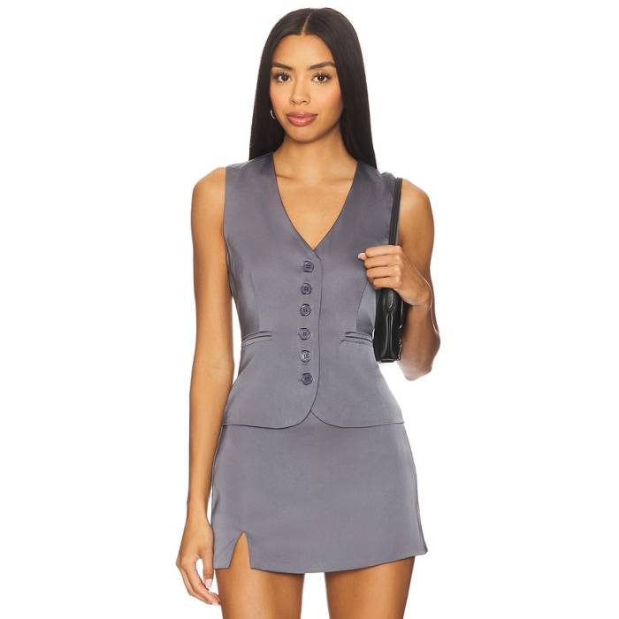 All The Ways 【 Betty Vest Top Women Dark Gray 】 より良い レディース gray 薄墨色・薄墨色・薄墨色