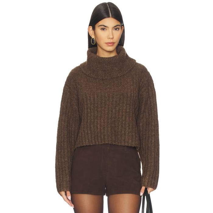 Nia 【 Bruni Sweater Women Brown 】 調教師 レディース 赤銅色 赤銅色