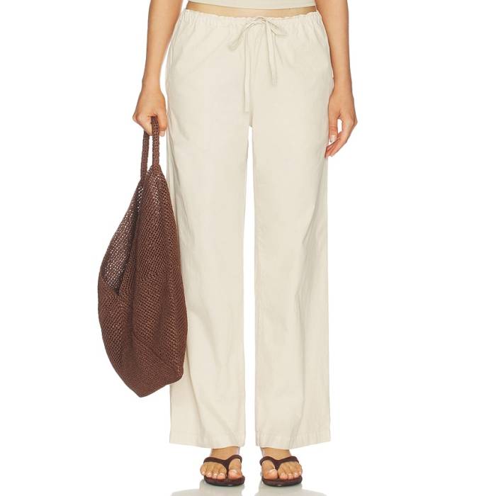 Vir Vita 【 Siena Cotton Poplin Pant Women Dune 】 パンツ レディース|スニケス