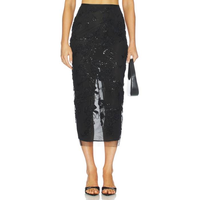 Sau Lee 【 Skye Skirt Women Black 】 レディース 黒色 ブラック｜スニケス