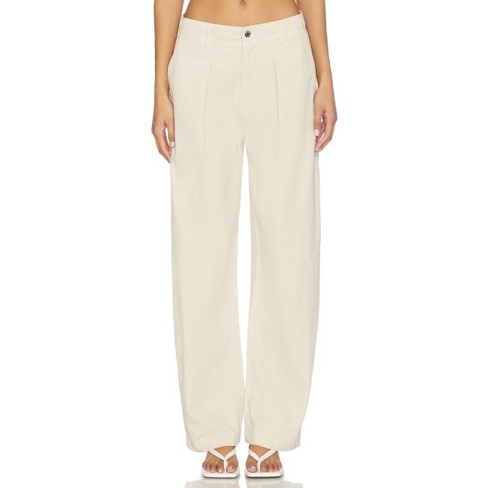 Pistola 【 Eden Plated Barrel Trouser Women Parchment 】 レディース