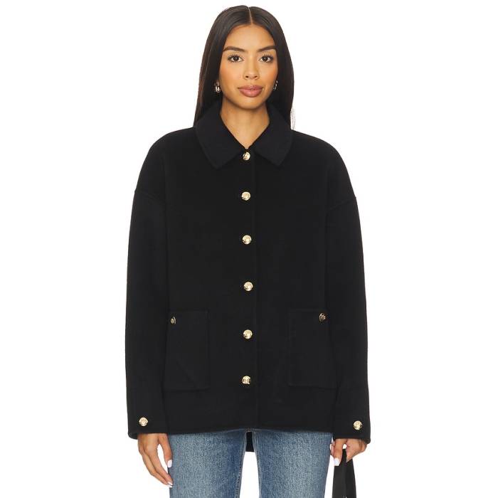 Anine Bing 【 Luca Jacket Women Black 】 Jacket 上衣 レディース 黒いこと 黒いこと