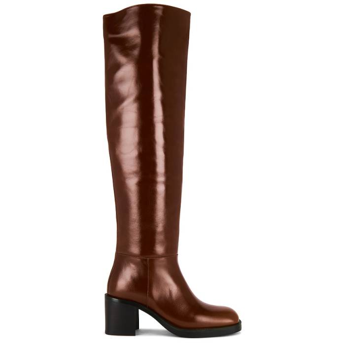 ジェフリーキャンベル Jeffrey Campbell 【 Vinyl Boot Women Tan 】 ビニール ブーツ レディース