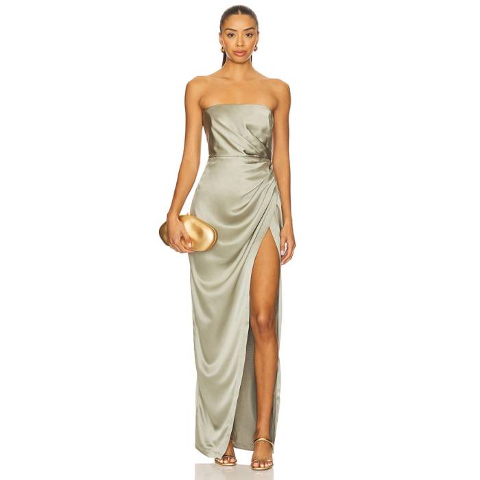 Nookie 【 X Revolve Alina Gown Women Sage 】 レディース