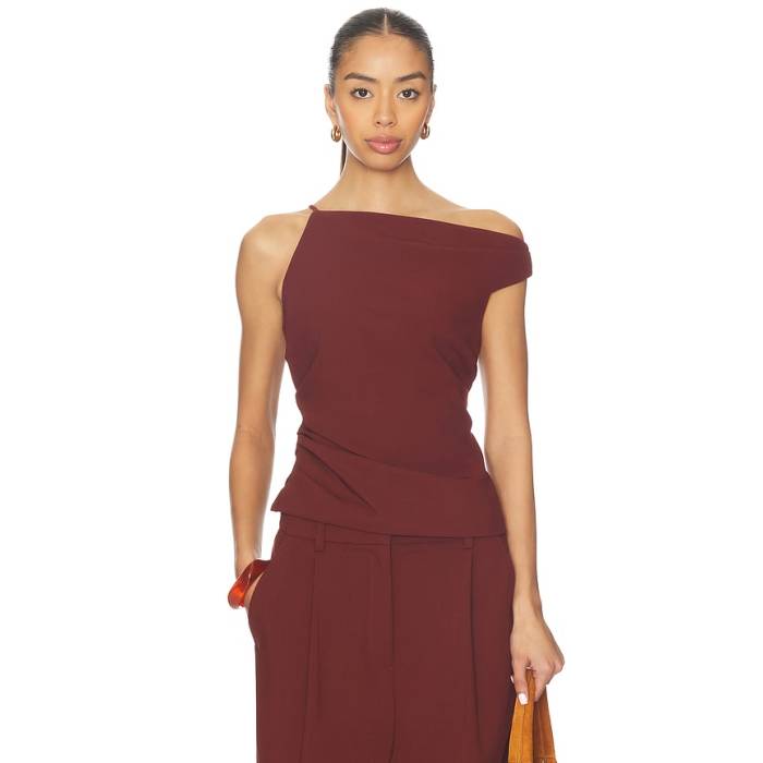 エーエルシー A.l.c. 【 Leia Top Women Rust 】 レディース